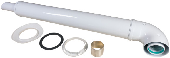 Комплект дымоходный коаксиальный (для Italtherm) D=60 x 100 мм L=0,75 м